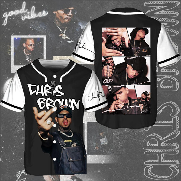 Chris Brown Baseball Jersey