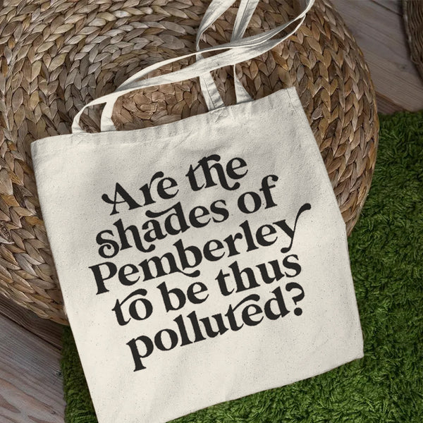 Pride and Prejudice Art Print Shopping Tote Bag