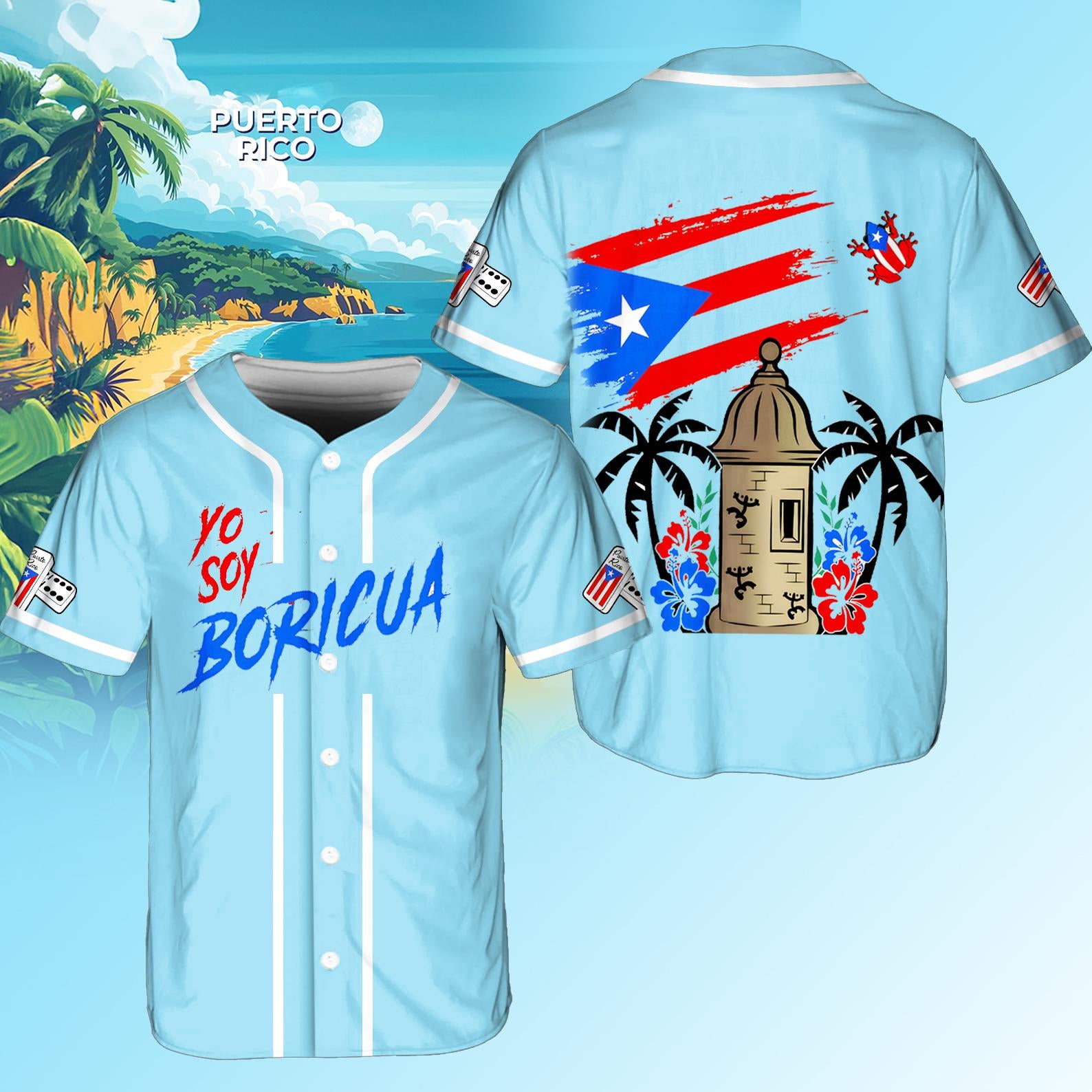 Puerto Rico Baseball Jersey