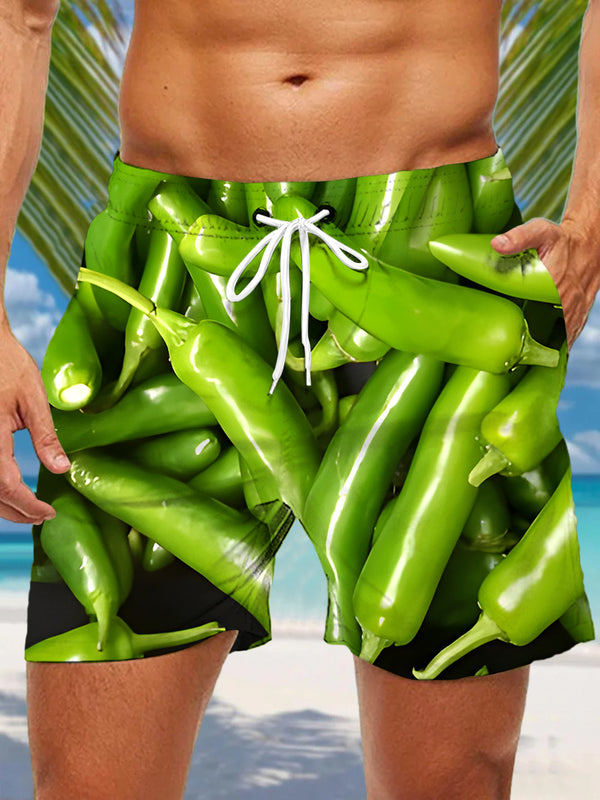 Pantalones cortos con bolsillo estampado Pepper para hombre 