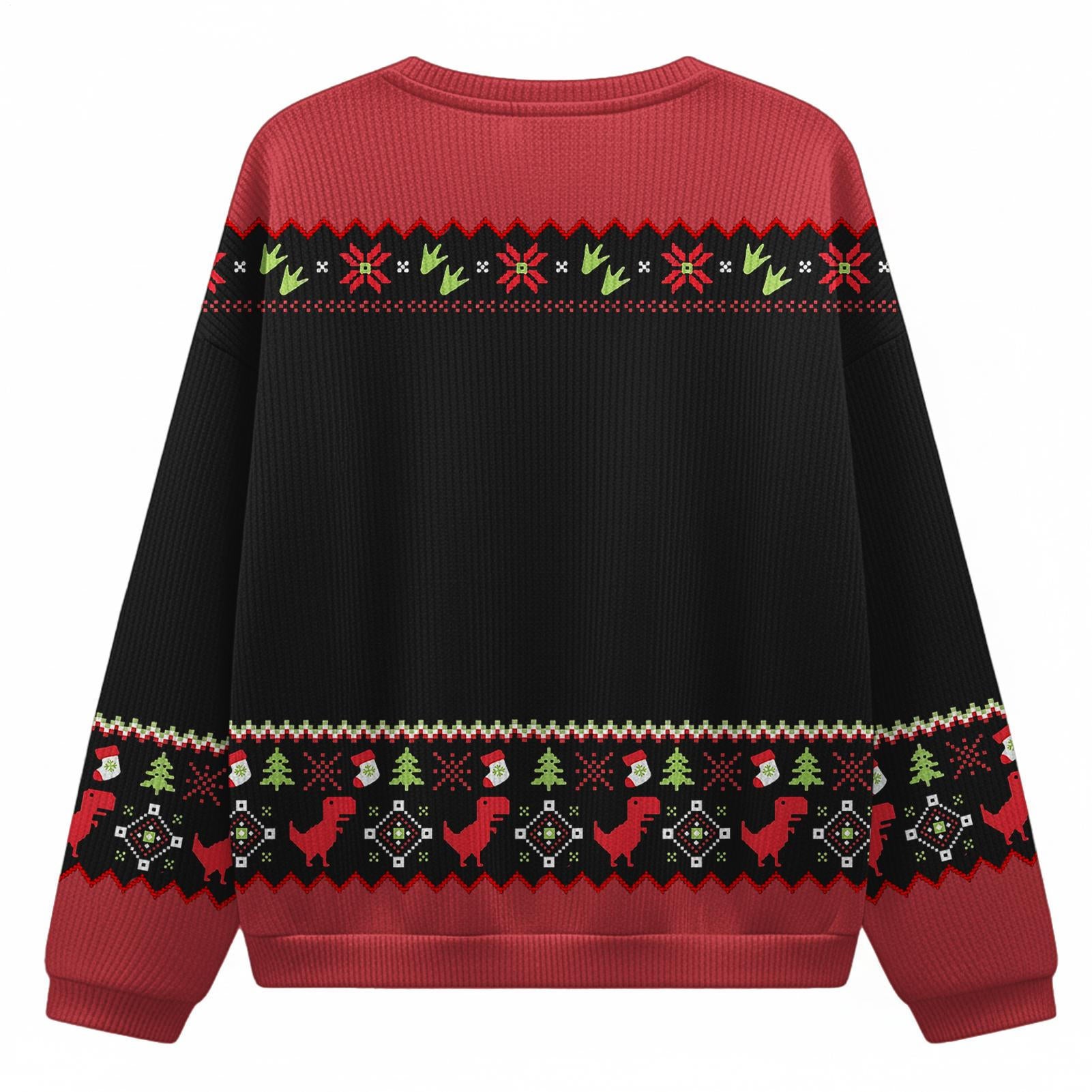 Men's Jurassic Christmas Ugly Sweater