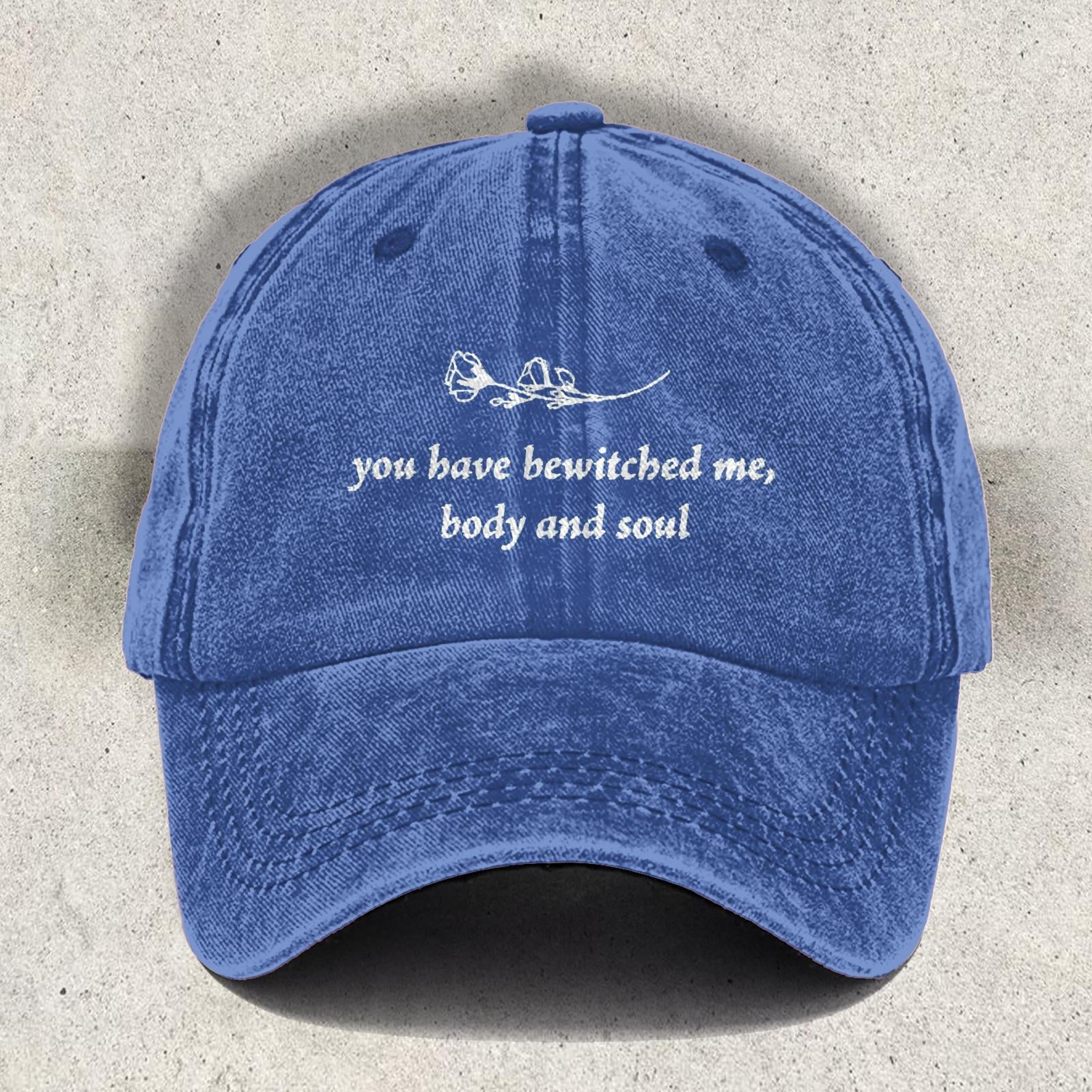 You Have Bewitched Me Mr Darcy Pride And Prejudice Printed Baseball Cap
