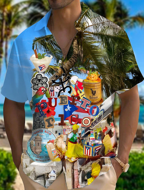 Puerto Rican Specialties Men's Short Sleeve Shirts