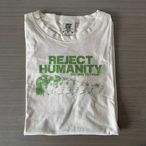 Reject Humanity Return To Frog Graphic T-Shirt