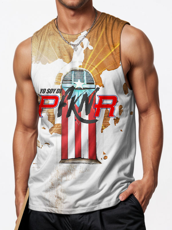 Puerto Rico Classic Sports Crew Neck Vest