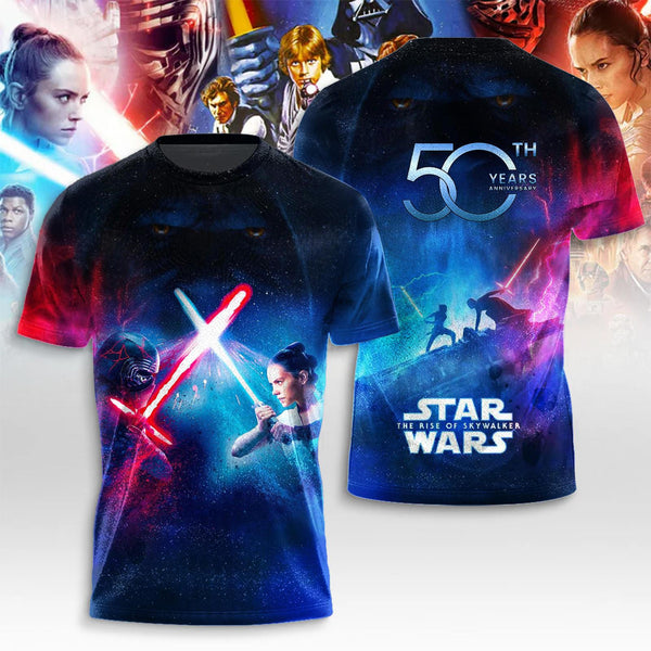 Star Wars x Darth Vader 50th Anniversary Crew Neck T-shirt
