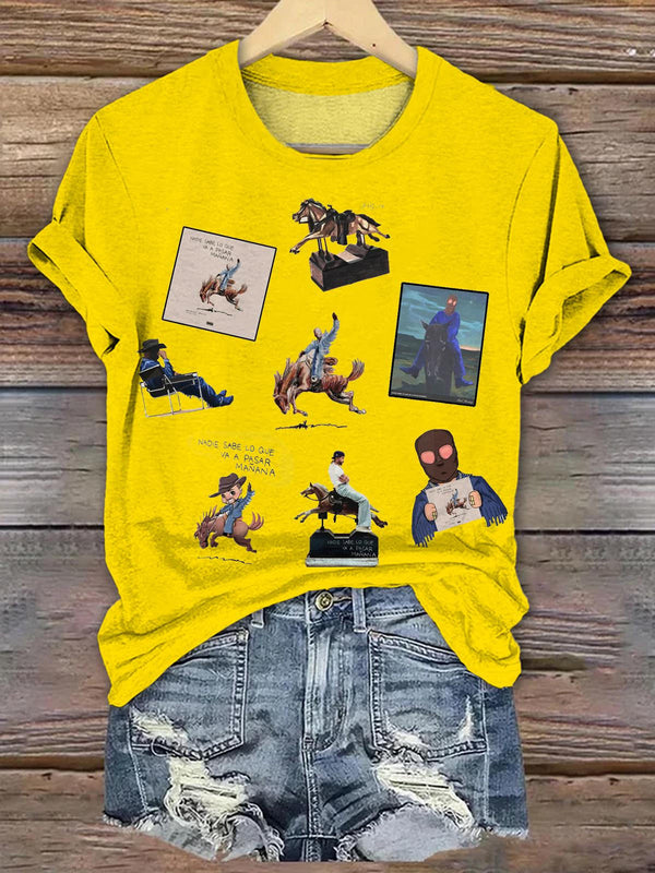 Bad Bunny Nadie Sabe Lo Que Va A Pasar Manaña T-shirt