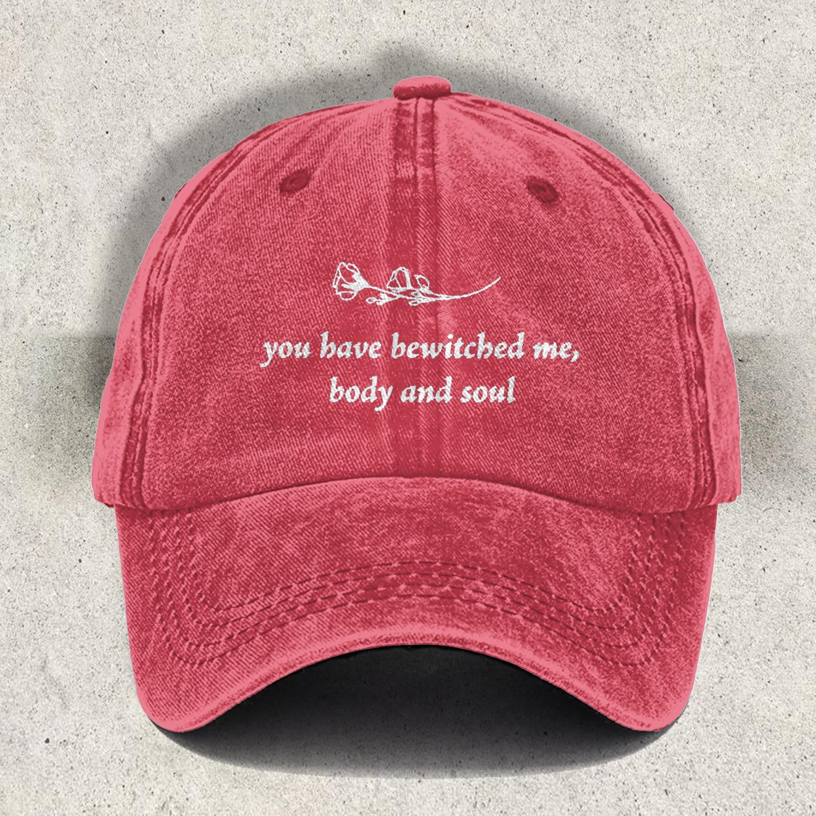 You Have Bewitched Me Mr Darcy Pride And Prejudice Printed Baseball Cap