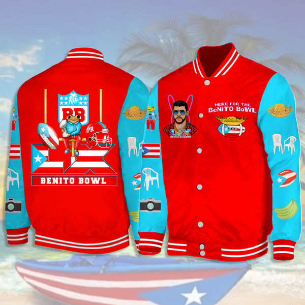 Benito Bowl American Football Game Shoulder Baseball Jersey