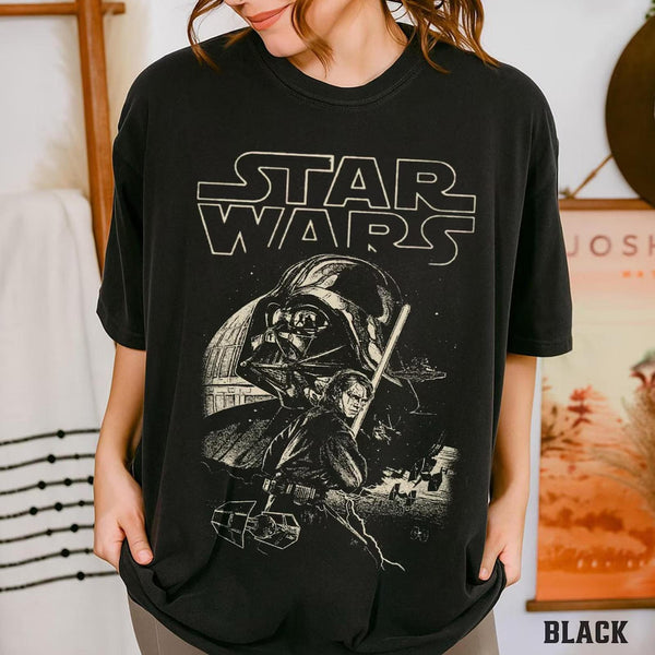 Star Wars x Darth Vader 50th Anniversary Unisex Cotton Crew Neck T-shirt