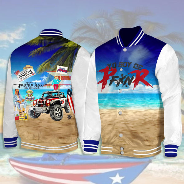 Puerto Rico Shoulder Baseball Jersey