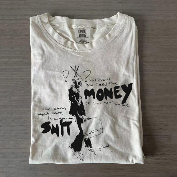 Fun Print Unisex Cotton Crew Neck T-shirt