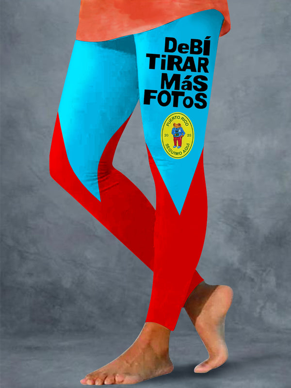 Debi Tirar Mas Fotos Imprimir Leggings