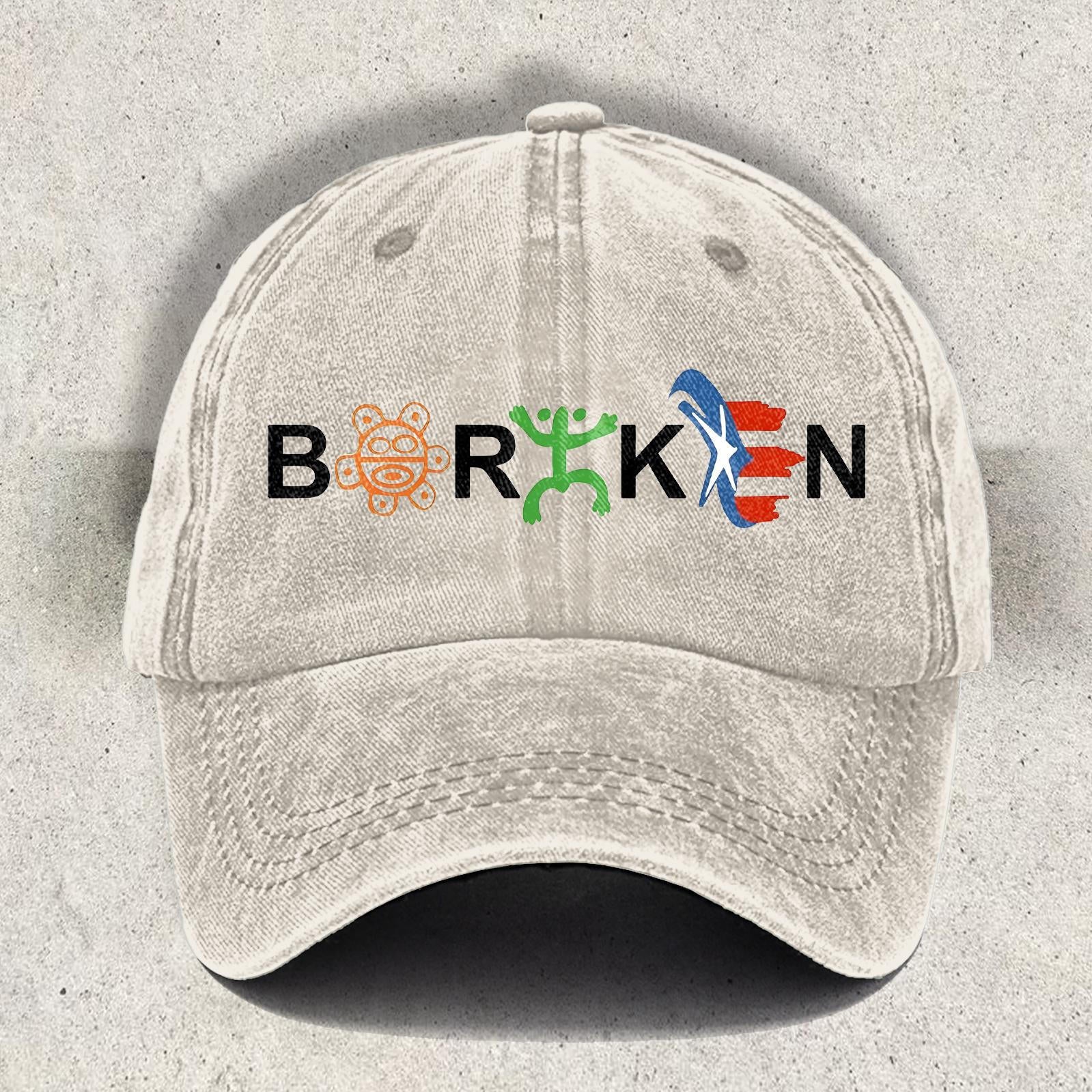 Puerto Rico Printed Baseball Cap