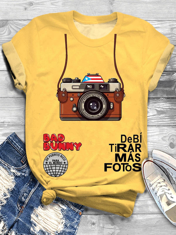 Bad Bunny Debi Tirar Mas Foto T-shirt