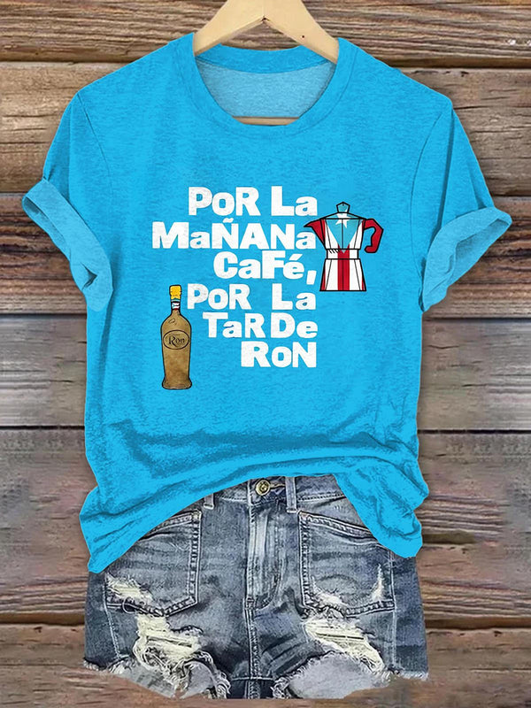 Puerto Rico Badbunny Crew Neck T-shirt