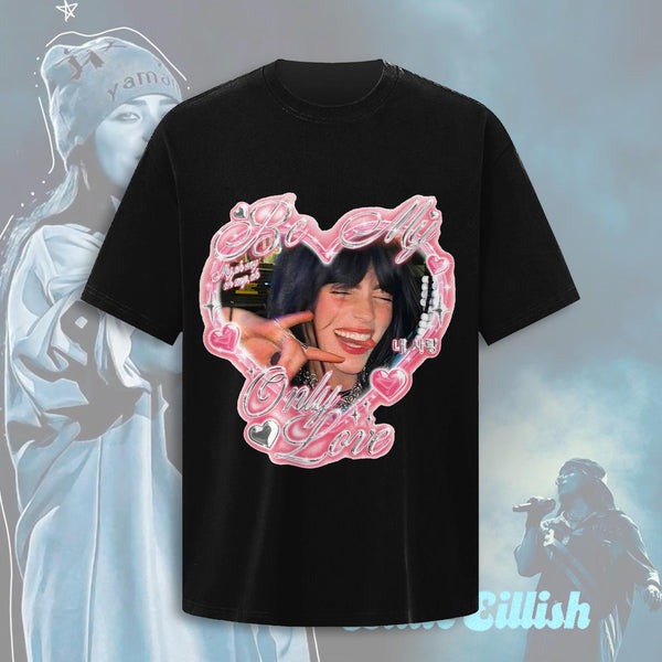 Billie Eilish Hit Me Hard And Soft Tour Crew Neck T-shirt