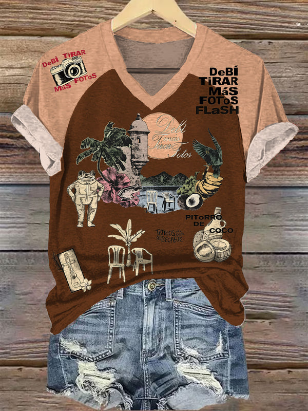 Florida Women's Raglan V-Neck T-shirt