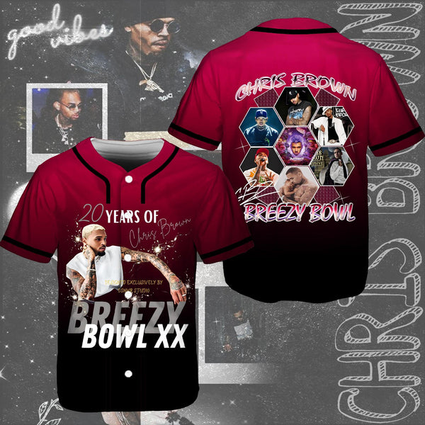 Chris Brown Baseball Jersey