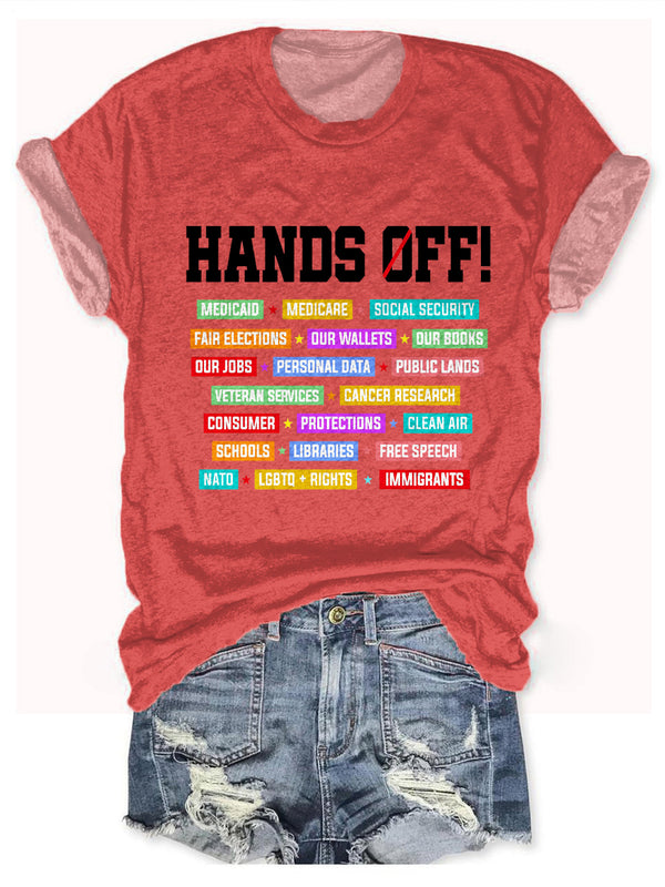 Free Speech Crew Neck T-shirt