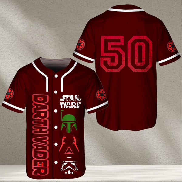 Star Wars x Darth Vader 50th Anniversary Baseball Jersey