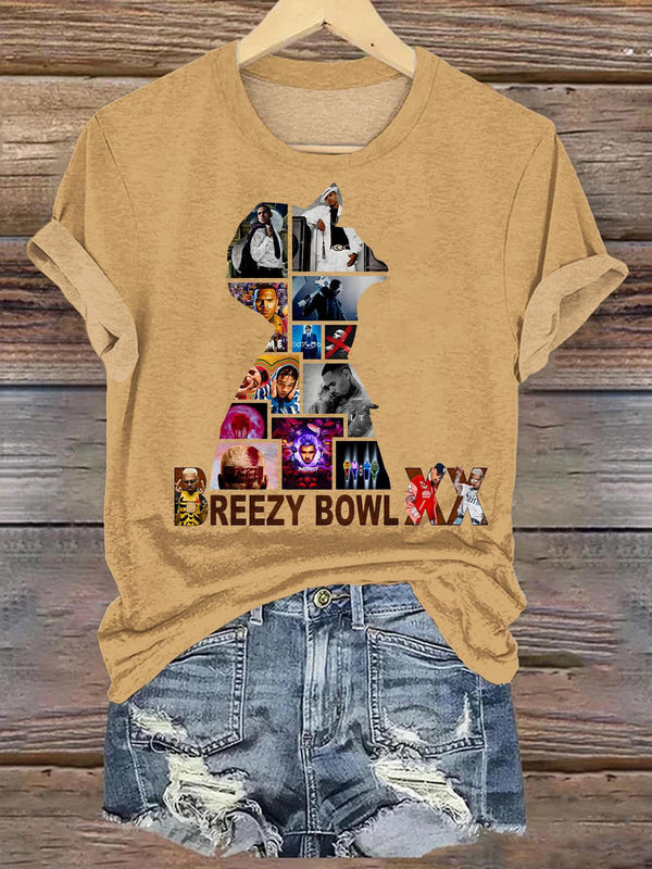 Breezy Bowl XX Tour Crew Neck T-shirt
