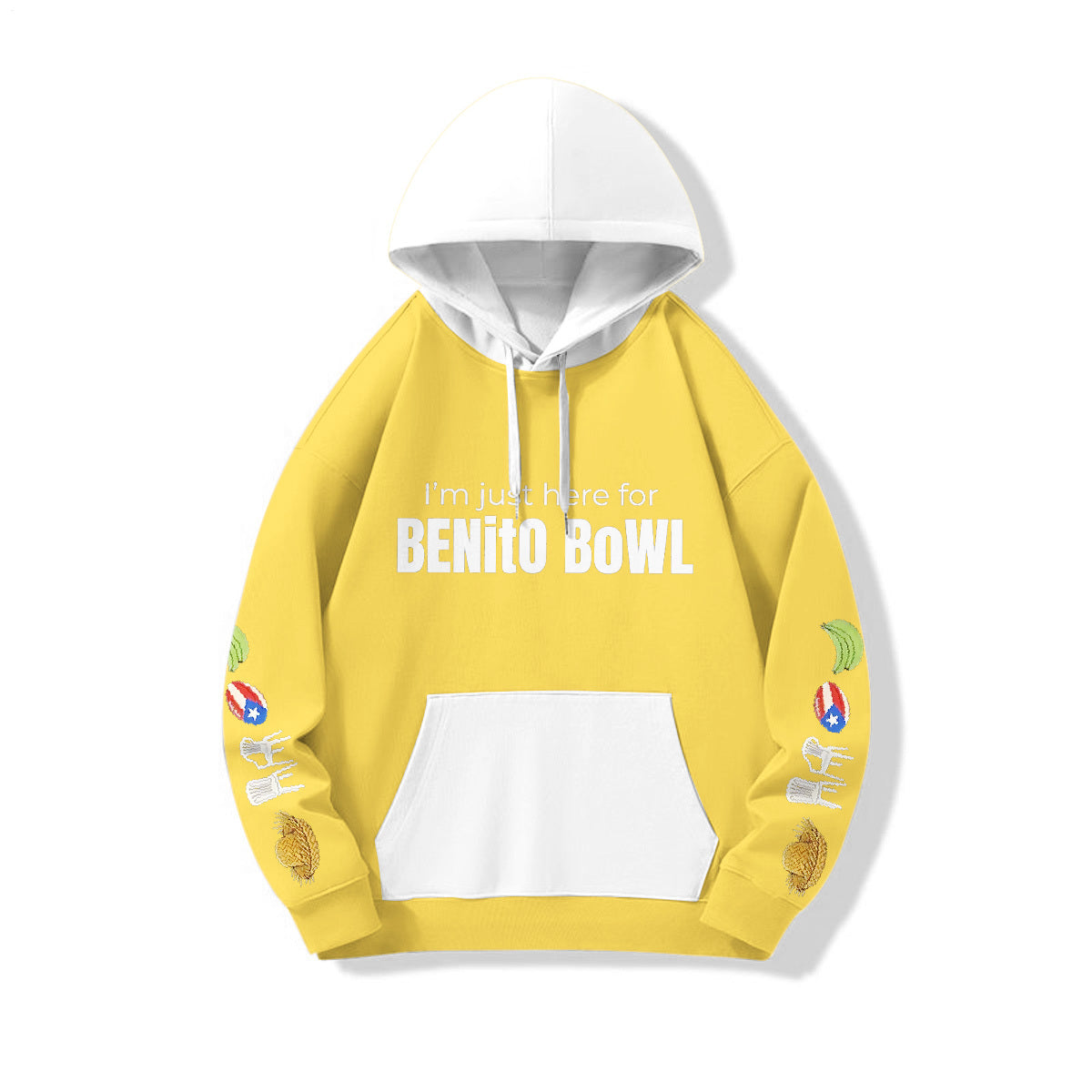 Benito Bowl Loose Fit Hooded Sweatshirt With Pockets