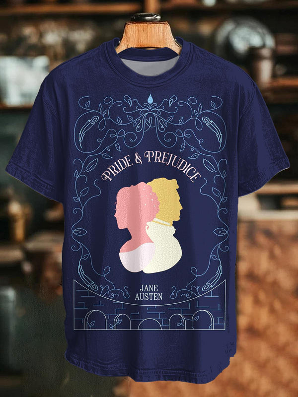 Strong Girl Pride And Prejudice Crew Neck T-shirt