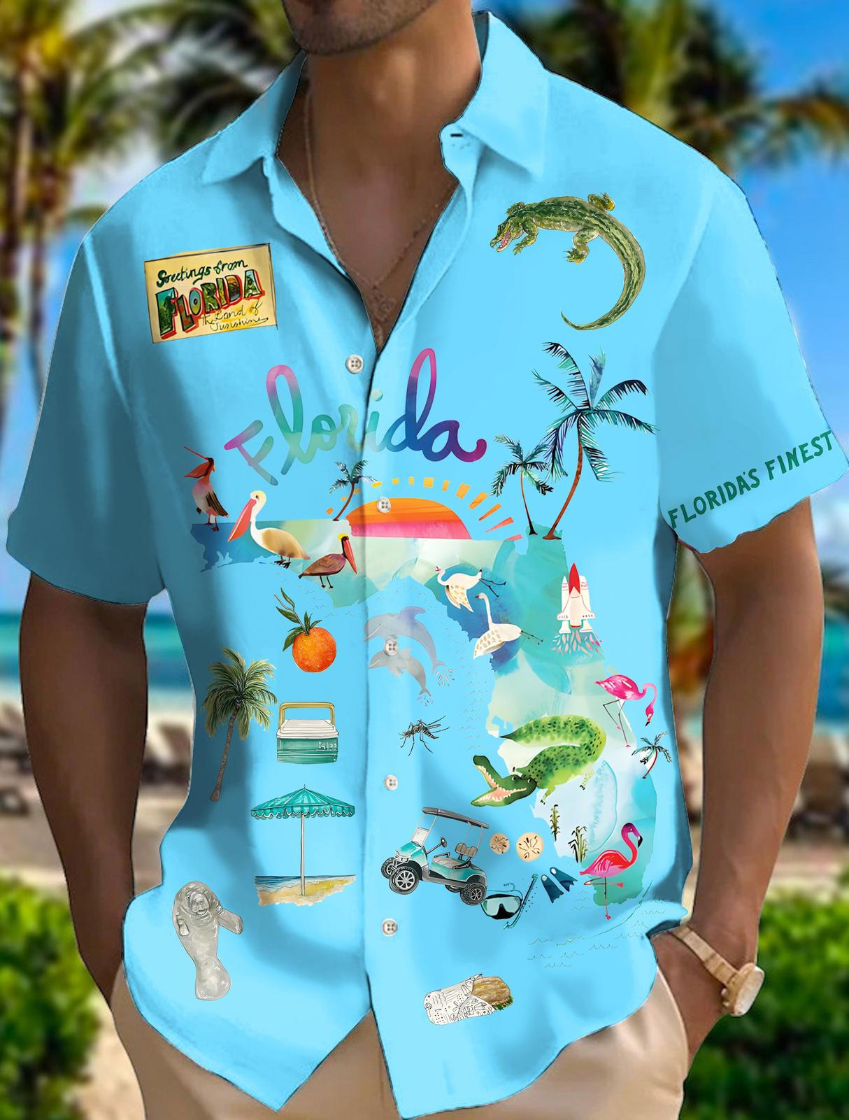 Florida Men's Short Sleeve Shirts