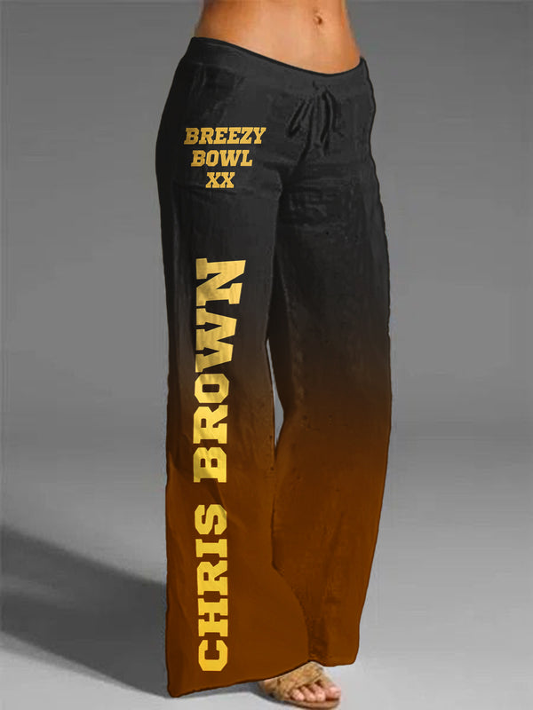 Women's Breezy Bowl XX Tour Printed Casual Pants