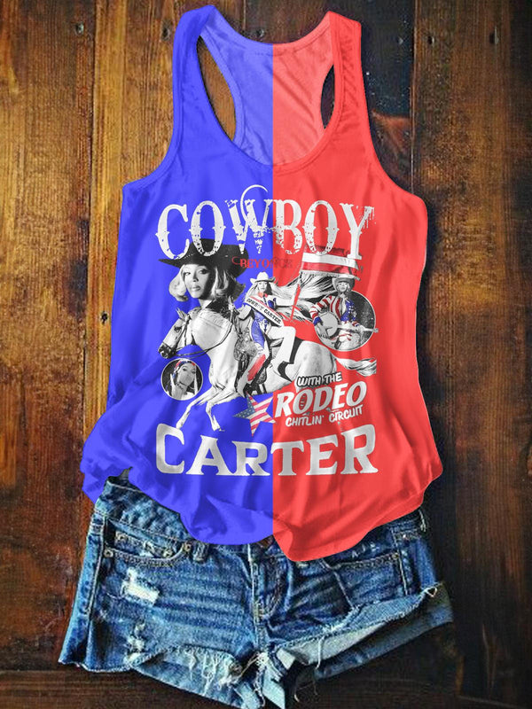 Beyoncé Concert Printed Casual Tank Top