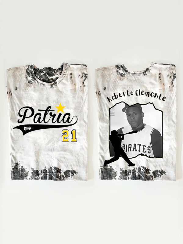 Roberto Clemente Crew Neck T-shirt