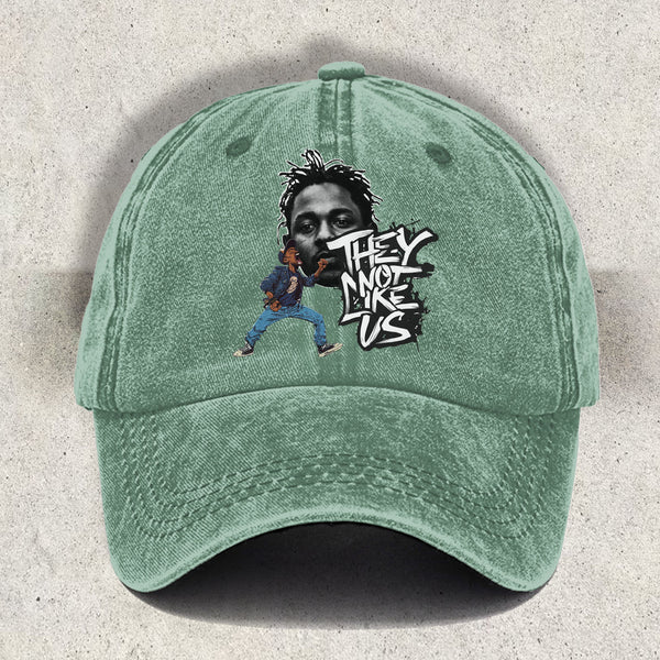 They Not Like Us Printed Baseball Cap