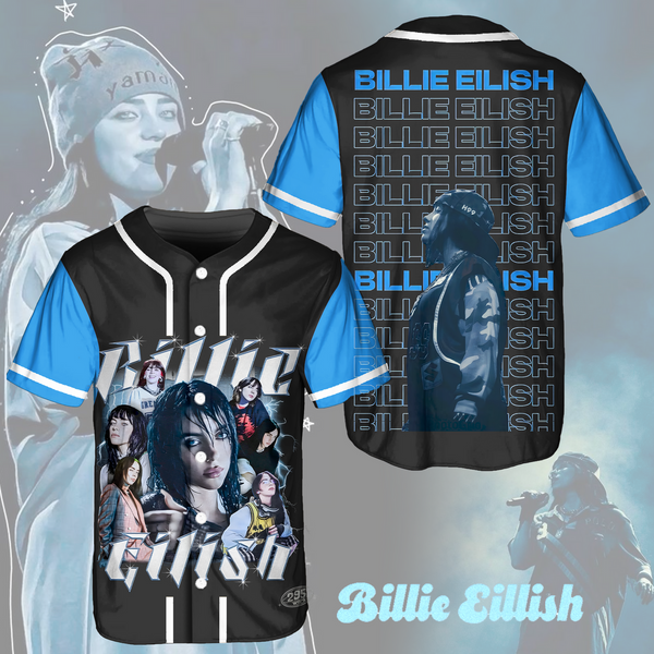 Billie Eilish Hit Me Hard And Soft Lapel Short Sleeve Shirt