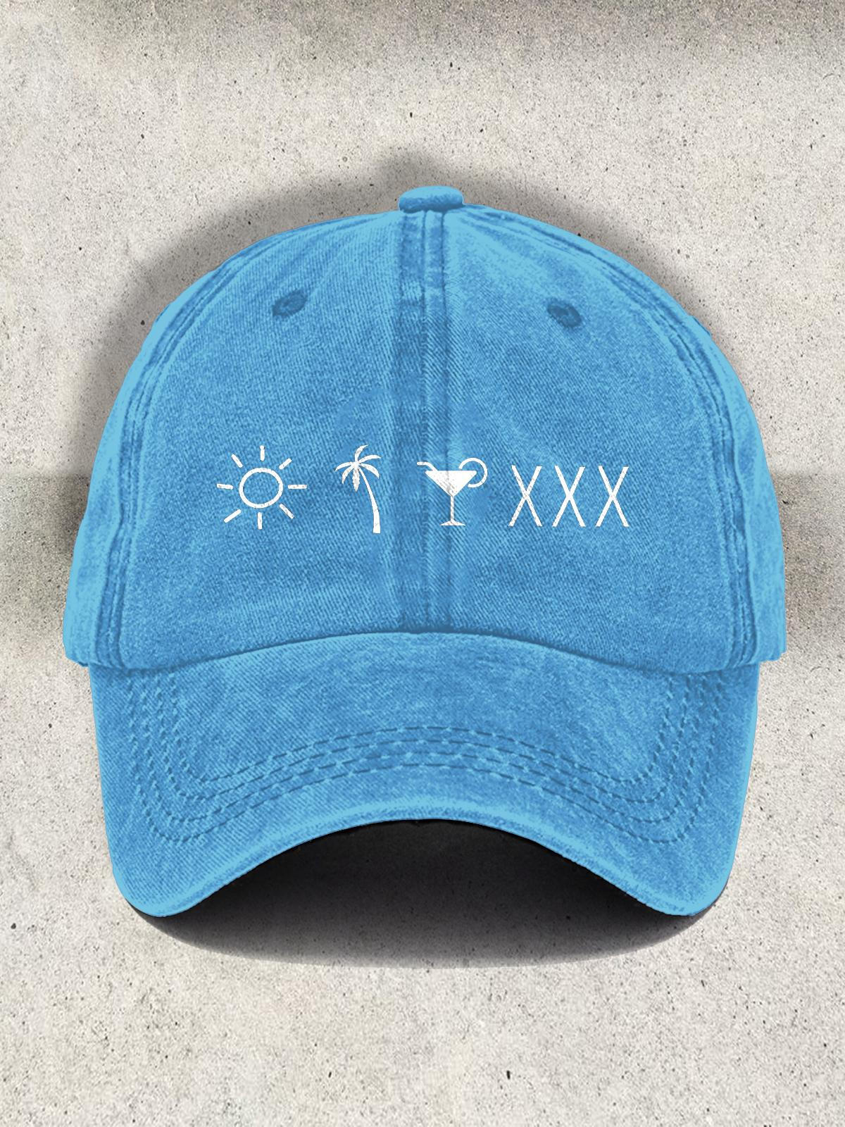 Puerto Rican Print Baseball Cap