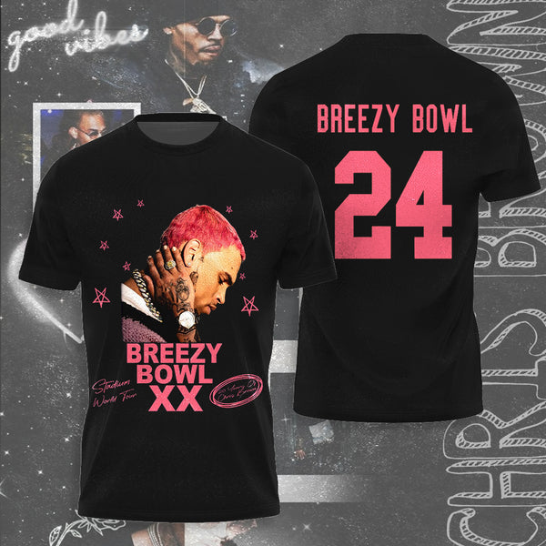 Breezy Bowl XX Tour Crew Neck T-shirt