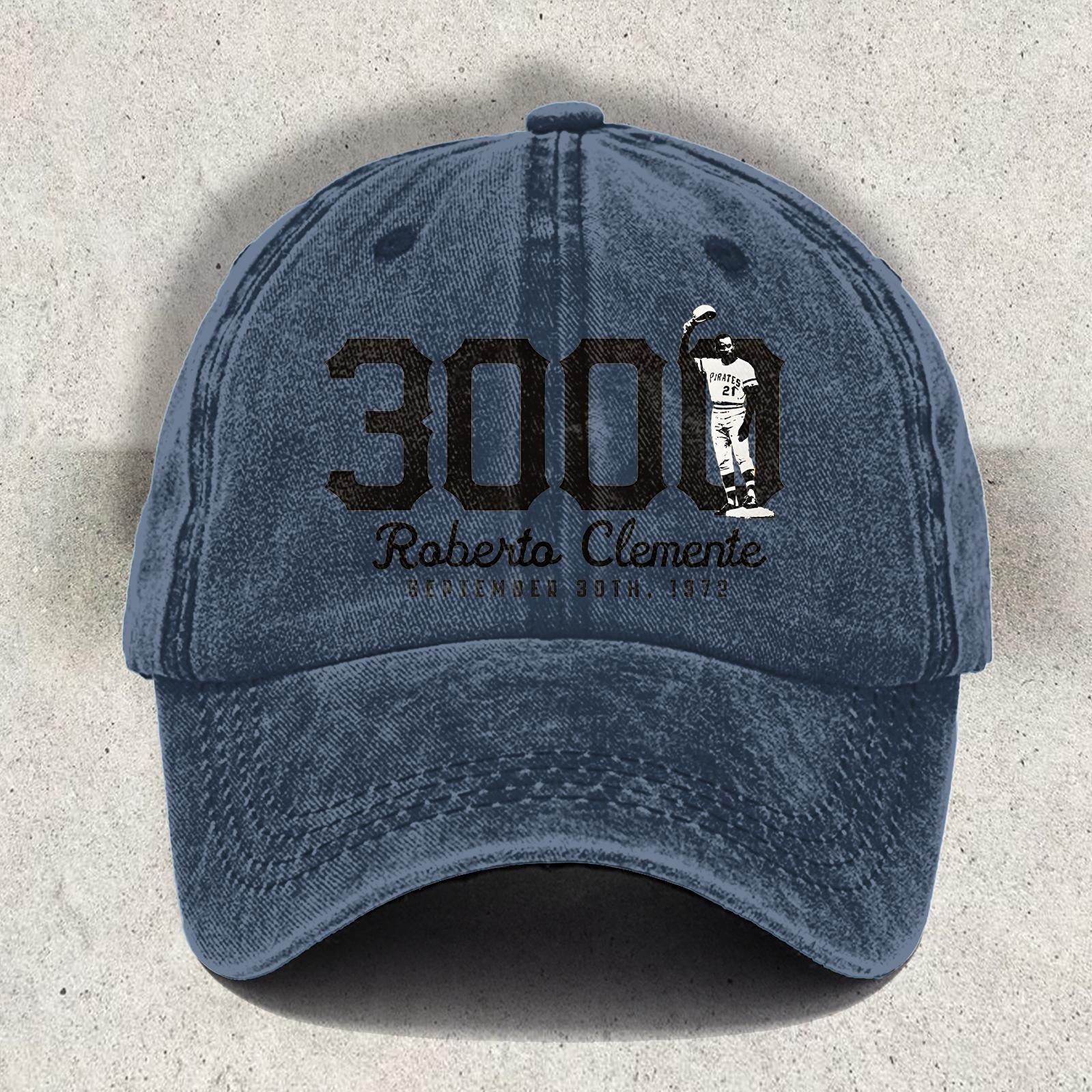 Roberto Clemente Printed Baseball Cap