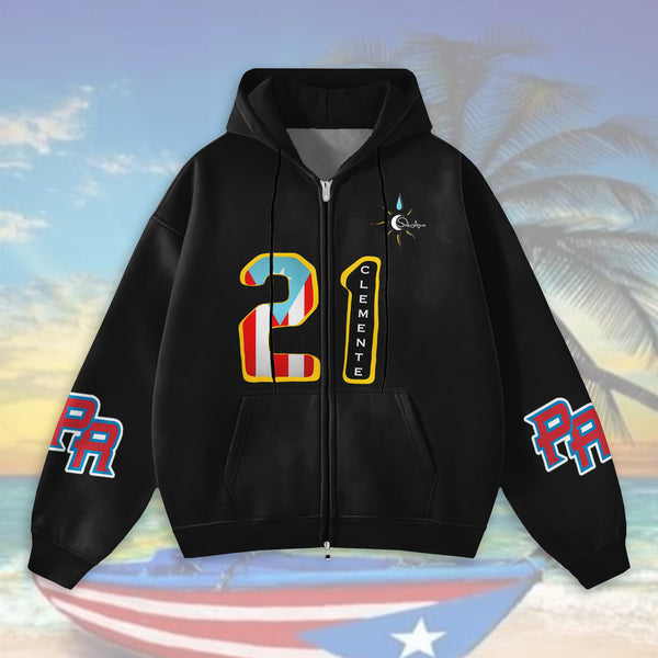 Roberto Clemente pered Sweatshirt Jacket