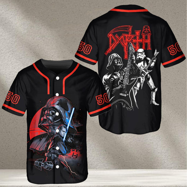 Star Wars x Darth Vader 50th Anniversary Baseball Jersey