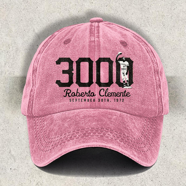 Roberto Clemente Printed Baseball Cap
