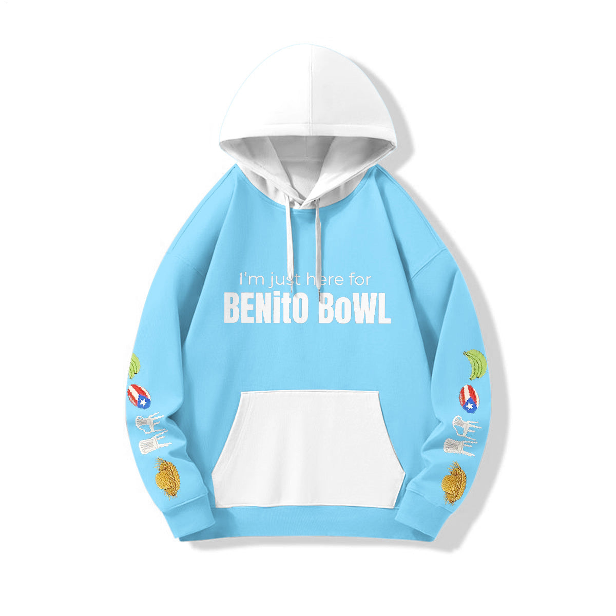 Benito Bowl Loose Fit Hooded Sweatshirt With Pockets