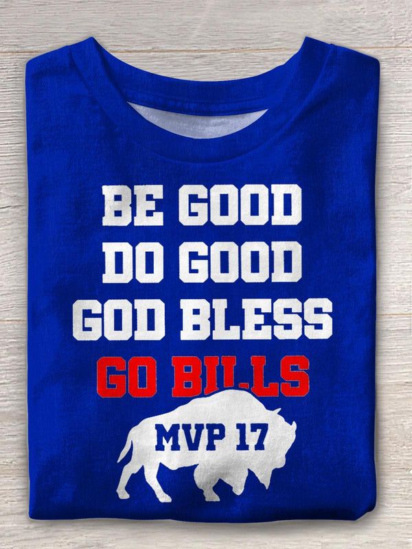 Buffalo Bills Football Crew Neck T-shirt