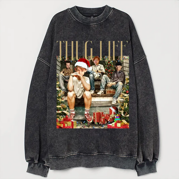 Christmas Thug Life Vintage Sweatshirt