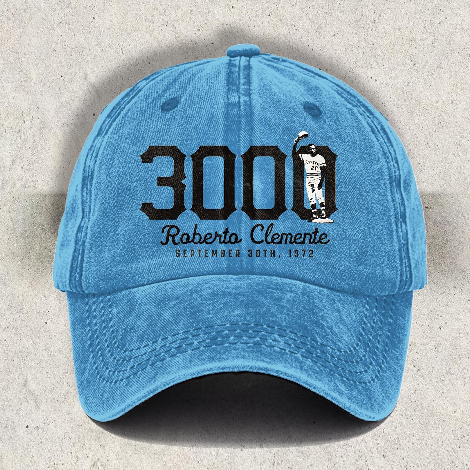 Roberto Clemente Printed Baseball Cap