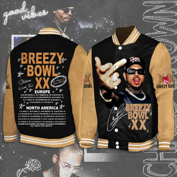 Breezy Bowl XX Tour Shoulder Baseball Jersey
