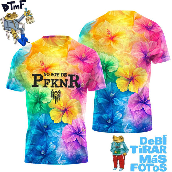 Badbunny Tie-Dye Crew Neck T-shirt