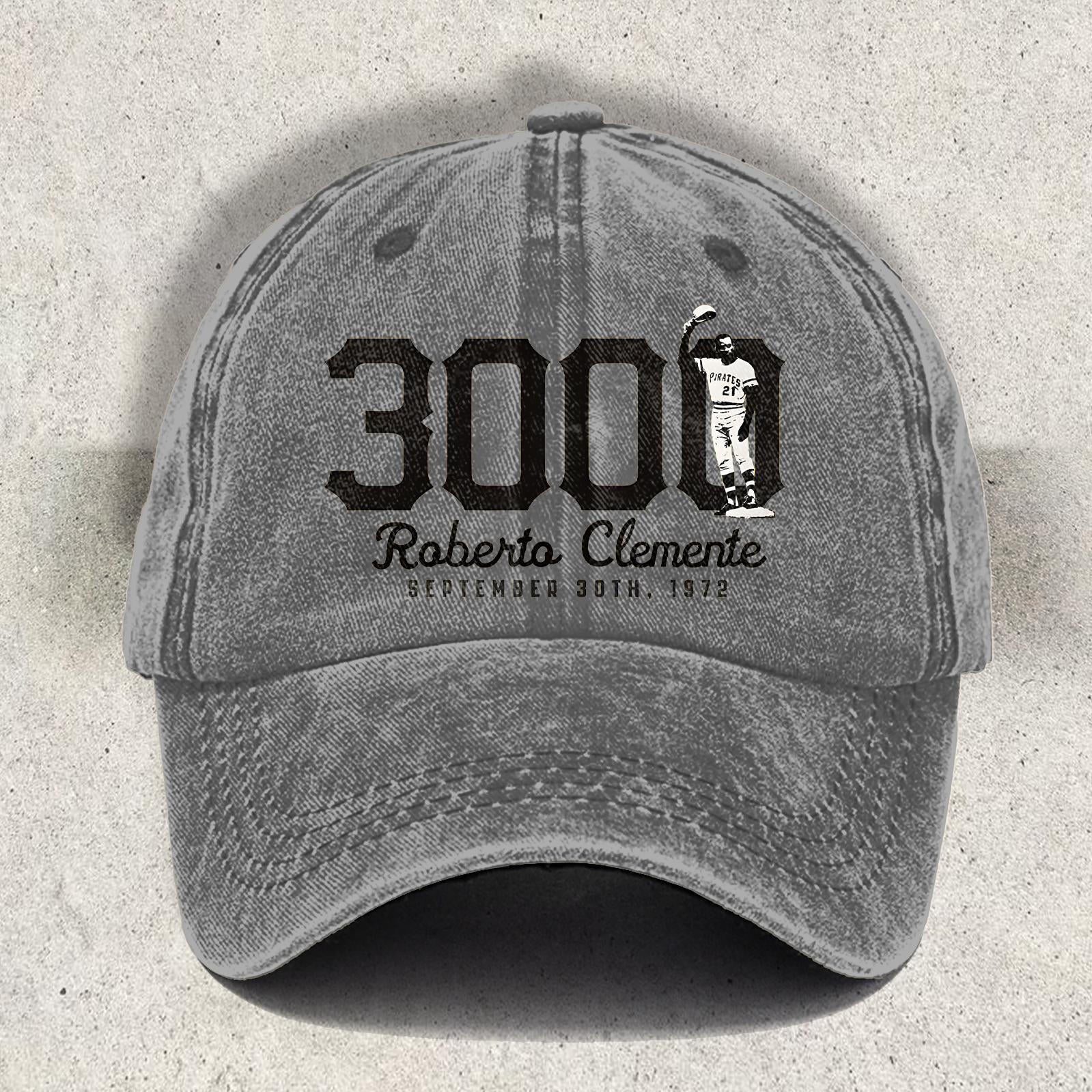 Roberto Clemente Printed Baseball Cap