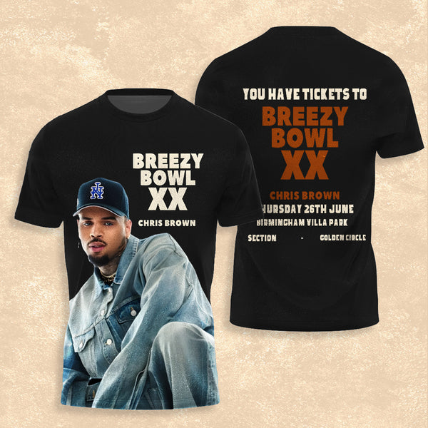 Breezy Bowl XX Tour Crew Neck T-shirt