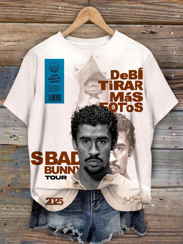 Bad Bunny Crew Neck T-shirt