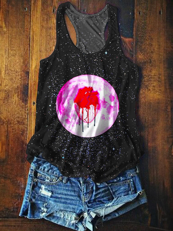 Breezy Bowl XX Tour Printed Casual Tank Top
